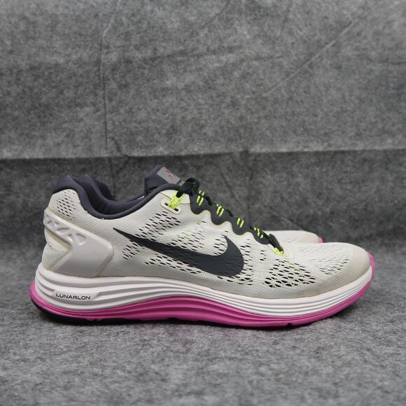Nike Shoes Womens 9.5 Athletic Trainers Lunarglide 5 Sneakers Running Active - Picture 1 of 12